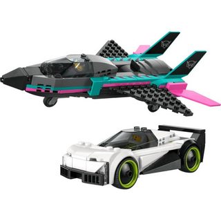 LEGO - Le Jet Contre La Voiture City - Lego - WDK