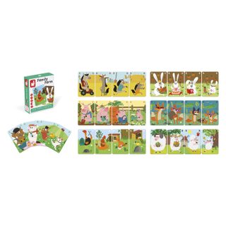 Jeu des 7 familles : La Ferme - Juratoys - Janod