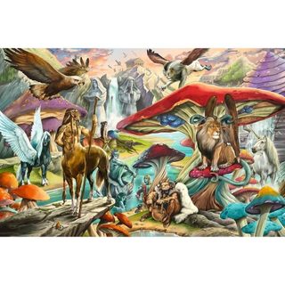 Ravensburger Puzzle 5000 P Les Secrets De La Foret