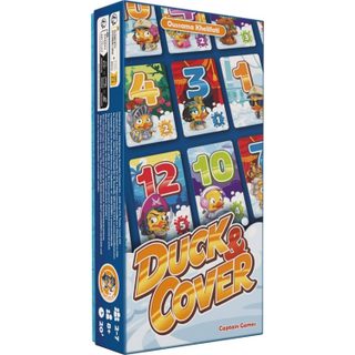 Asmodee Duck & Cover - Captain Games - Jeu de Cartes 8 Ans+- 2 a 7 Joueurs - 20 Minutes