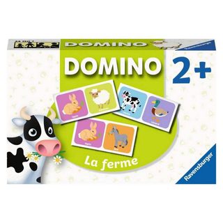 Ravensburger Jeu éducatif Domino la ferme
