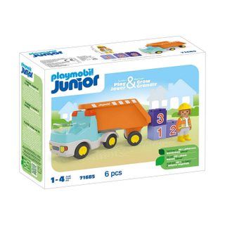 Playmobil Junior 71685 Camion benne Dès 12 mois