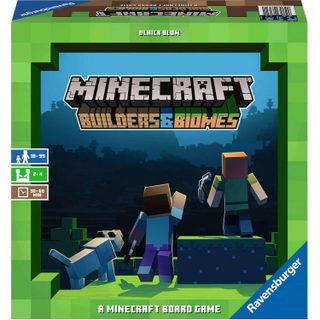Ravensburger Minecraft Builders & Biomes, Jeu Société, Issu Du Vidéo Multilingue (français Inclus),, 26132