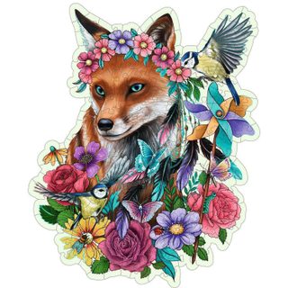 Ravensburger Puzzle en bois renard coloré - 150 pièces