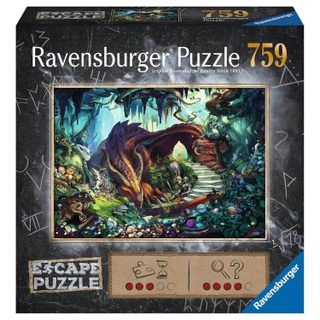 Ravensburger Escape puzzle 759 pièces: Dans la grotte du dragon - France