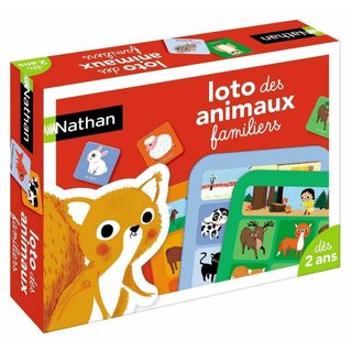 Loto des animaux familiers - Dujardin - Nathan