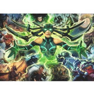 Puzzle 1000 pièces : Collection Marvel Villainous : Hela - Ravensburger - France