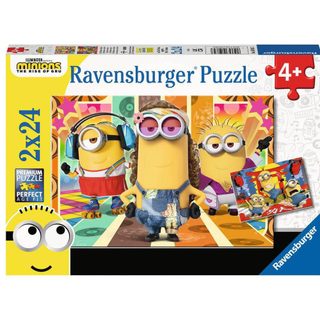 Puzzle 2 x 24 pièces : Minions 2 : Les Minions en action - Ravensburger - France