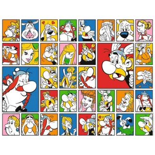 Puzzle 2000 pièces : Les portraits - Astérix - Ravensburger - Nathan