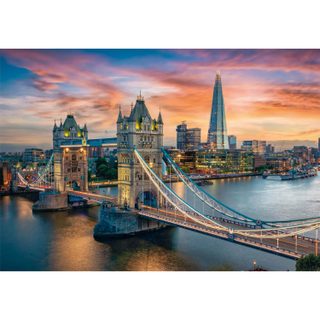 Puzzle 1500 pièces : Londres au crépuscule - Clementoni - Puzzles