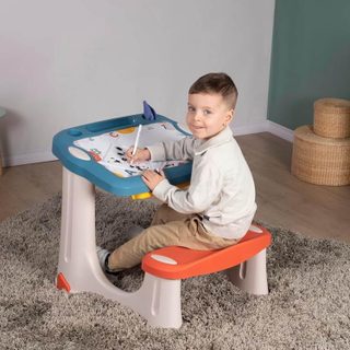 Smoby Pupitre Magique - 12 Accessoires Inclus - Des 2 Ans