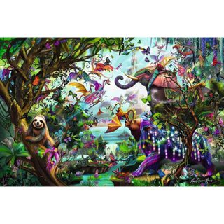 Ravensburger Puzzle Dragons des tropiques - 4000 pièces