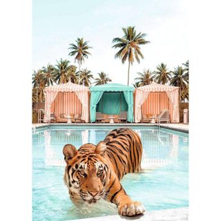 Nathan Puzzle adulte 1500 pièces « Baignade royale » Paul Fuentes Photo d'Art 84 x 60 cm Tons pastel