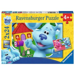 Puzzles 2 x 24 pièces : Blue et ses amis : Les amis Blue et Magenta - Ravensburger - France