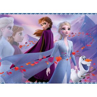 Nathan Puzzle La Reine des Neiges 2 - 45 pièces - Amour de deux sœurs