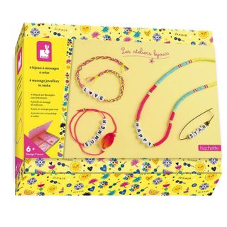 Kit créatif : 4 bijoux messages à créer - Juratoys - Janod