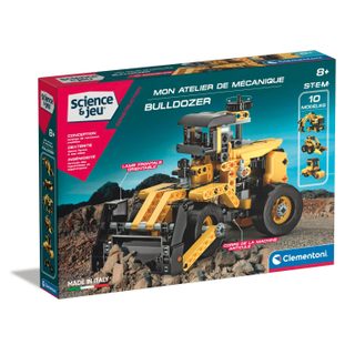 Atelier mécanique : Bulldozer - Clementoni - Jeux