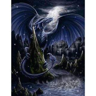 Puzzle 1500 pièces - Le dragon bleu - Ravensburger - France