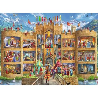 Puzzle 150 pièces XXL : Bienvenue au château des chevaliers - Ravensburger - France
