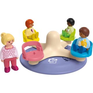 Playmobil Junior 71701 : Enfants et tourniquet - Playmobil