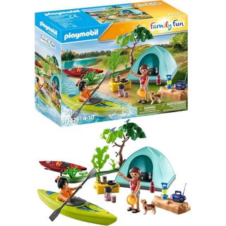 My Life - Vacanciers avec tente - Playmobil