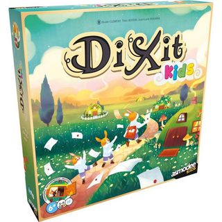Asmodee Jeu coopératif Dixit Kids – 84 Cartes XL, 3-6 joueurs, Dès 6 ans, 20 min