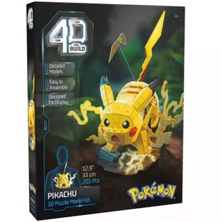 Spin Master Puzzle 3D Pikachu 4D Build 201 pièces 33 cm