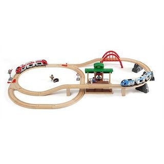 Train Brio : Circuit plateforme Voyageurs - Brio
