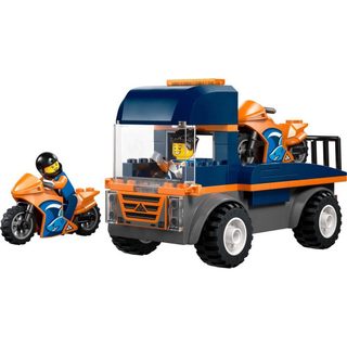 LEGO Le transporteur de motos - City - WDK (réf. 60491)
