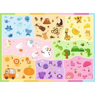 Puzzle 45 pièces : Un monde de couleurs - Ravensburger - Nathan