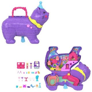 Polly Pocket : Coffret Fête Du Chaton - Mattel