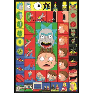 Clementoni Puzzle Rick & Morty 2 - 1000 Pièces Puzzle Cartoon