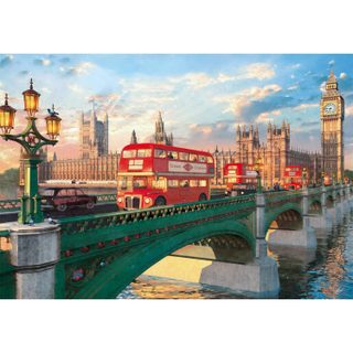 Puzzle Compact 500 pièces : Le Pont de Westminster - Clementoni - Puzzles