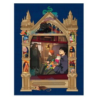Puzzle 1000 pièces - Harry Potter en route vers Poudlard - Ravensburger - France