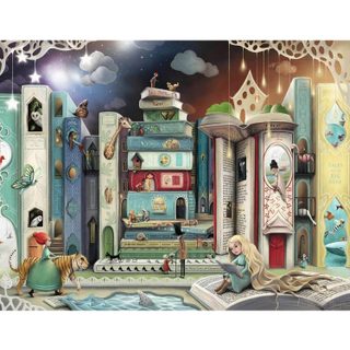 Puzzle 2000 pièces : L'avenue des romans / Demelsa Haughton - Ravensburger - France