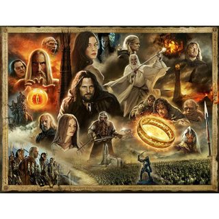 Ravensburger Puzzle El Señor De Los Anillos 2000pzs