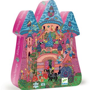 Djeco Chateau Féerique Puzzle 54 pièces