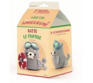 Crochet Graine Créative Kit Amigurumi Phoque