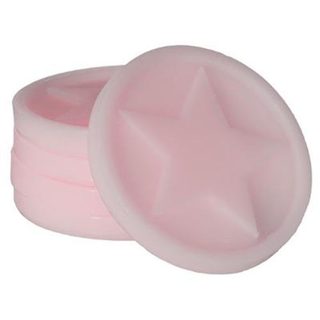 Comptoir de la Bougie - Lot de 5 Cires Parfumées à Brûler Etoile 45g Rose