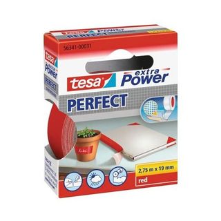 Tesa toile perfect bt rouge 2,75x19