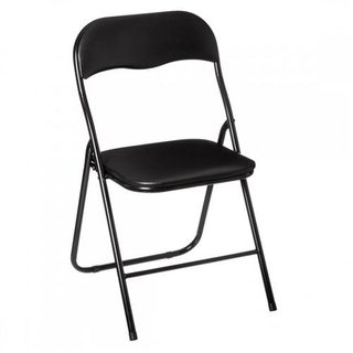 Chaise pliante basic noir 5five