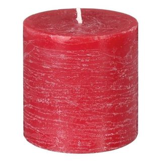 Comptoir de la Bougie - Bougie Ronde "Rustic" 7cm Rouge