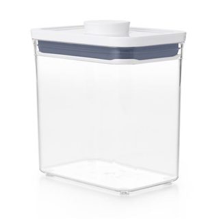 Boîte de rangement de conservation Oxo Pop rectangulaire 1,6 L Blanc