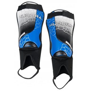 Hudora Protège tibias et cheville football enfant - Taille M