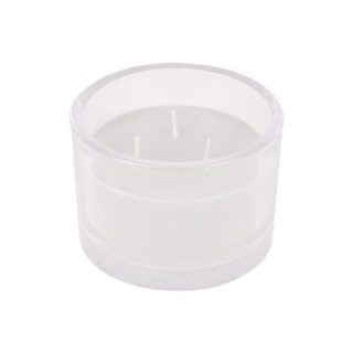 Bougie verrine - 12 x h 8,5 cm - Jasmin