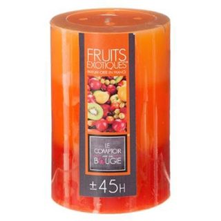 Comptoir de la Bougie - Bougie Parfumée Ronde "Trio" 310g Fruits Exotiques