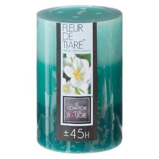 Comptoir de la Bougie - Bougie Parfumée Ronde "Trio" 310g Fleur de Tiaré