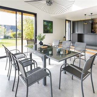 Hesperide Table de jardin extensible Piazza