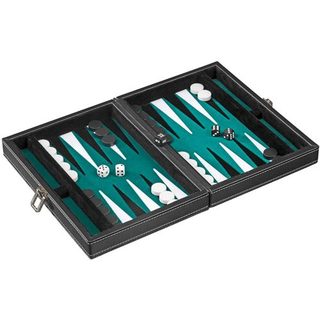 Backgammon petit Philos Tinos 23x16.5cm Vert