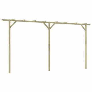 Vidaxl Pergola de jardin 400 x 40 x 205 cm Bois